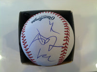 ALAN TUDYK SIGNED AUTOGRAPHED BASEBALL 42 JACKIE ROBINSON BEN CHAPMAN FROZEN