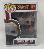 Corey Taylor Signed Autographed Funko Pop Figure Slipknot #177 Beckett Proof COA