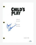 Don Mancini Signed Autograph CHILD'S PLAY Movie Script Chucky Director ACOA COA