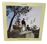 Wallows Signed Tell Me That It's Over Insert Yellow Vinyl LP Dylan Minnette COA
