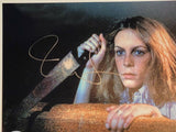 Jamie Lee Curtis Signed Autographed 11x17 Poster Photo Halloween Beckett BAS COA