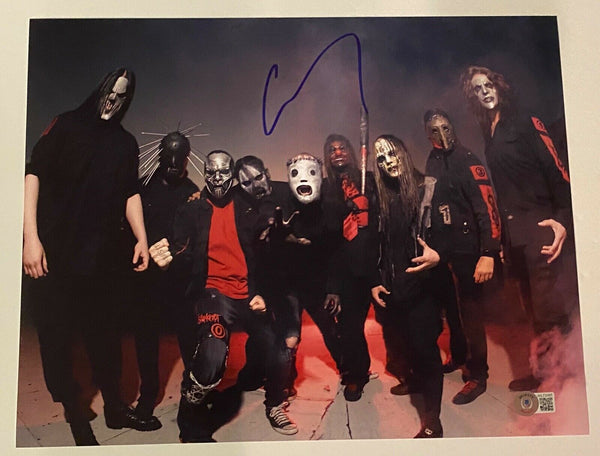 Corey Taylor Signed Autograph 11x14 Photo Slipknot Stone Sour Proof Beckett COA