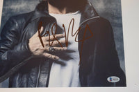 Billy Idol Signed Autographed 11x14 Photo Beckett BAS COA