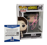 Anna Kendrick Signed Autographed Funko Pop Figure Beca Pitch Perfect Beckett COA