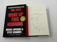 Woke Up This Morning The Sopranos Signed HC Book Michael Imperioli Schirripa COA