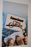 Cheech Marin & Tommy Chong Signed 12x18 Poster Photo UP IN SMOKE Beckett COA