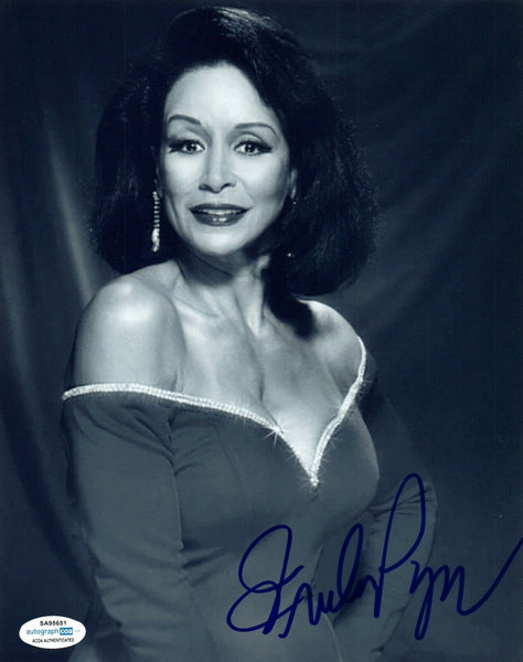 Freda Payne Signed Autographed 8x10 Photo Band Of Gold Singer ACOA COA