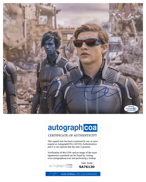 Tye Sheridan Signed Autographed 8x10 Photo X-Men: Apocalypse ACOA COA
