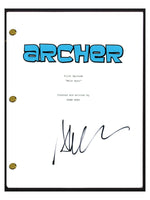 Aisha Tyler Signed Autographed ARCHER Pilot Episode Script COA