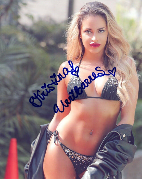 Kristina Urribarres Signed Autographed 8x10 Photo Model COA