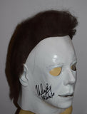 Nick Castle Signed Autograph Michael Myers Mask Halloween The Shape Beckett COA