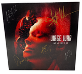 Wage War Band Signed Autograph Manic Vinyl Record Album LP ACOA COA