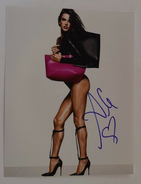 Alessandra Ambrosio Signed Autographed 11x14 Photo Model Hot Sexy COA VD