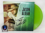 Jason Aldean Signed Autographed Macon Georgia Vinyl Album 3x LP Beckett COA