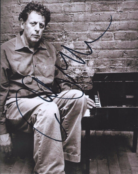 Philip Glass The Philip Glass Ensemble Signed Autographed 8x10 Photo D