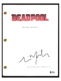 Tim Miller Signed Autographed DEADPOOL Movie Script Screenplay Beckett BAS COA