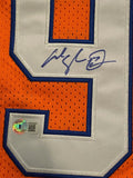 Adam Sandler Signed Autographed The Waterboy Jersey Bobby Boucher Beckett COA