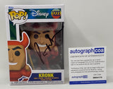 Patrick Warburton Signed Funko Pop The Emperor's New Groove Kronk ACOA COA