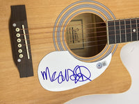Mac DeMarco Signed Autographed Full Size Acoustic Guitar Beckett COA