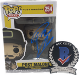 Post Malone Signed Autographed Funko Pop Rocks Figure #254 Beckett COA