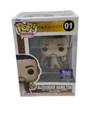 Funko Pop! Hollywood Exclusive - Metallic Alexander Hamilton #01 + Pop Protector