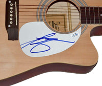 Luke Bryan Signed Autographed Full Size Acoustic Guitar Country Music ACOA COA