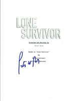 Peter Berg Signed Autographed LONE SURVIVOR Full Movie Script COA VD