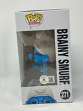 Fred Armisen Signed Brainy Smurf #271 The Smurfs Funko Pop Animation Beckett COA