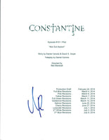 Matt Ryan Signed Autographed CONSTANTINE Pilot Episode Script COA AB