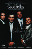 Paul Sorvino Signed Autographed Goodfellas 11x17 Movie Poster Photo Beckett COA