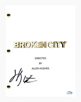 Jeffrey Wright Signed Autographed Broken City Movie Script Screenplay ACOA COA