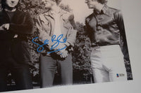 Ginger Baker Signed Autograph 11x14 Photo Cream Blind Faith Drummer Beckett COA
