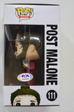 Post Malone Signed Autograph Funko Pop Rocks #111 Figure PSA/DNA COA