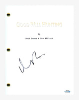 Matt Damon Signed Autographed Good Will Hunting Script Full Screenplay ACOA COA