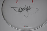 Tommy Lee Signed Autographed 12" Drumhead MOTLEY CRUE Beckett BAS COA