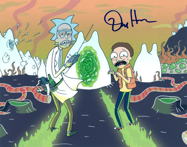 Dan Harmon Signed Autographed 8x10 Photo RICKY & MORTY Creator COA