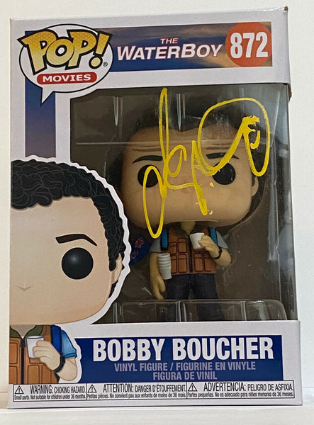 Adam Sandler Signed Autographed Funko Pop Bobby Boucher The Waterboy Beckett COA