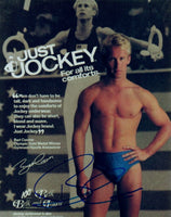 Bart Conner Signed Autographed 8x10 Photo Jockey Model Shirtless Pose COA