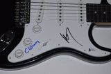 SLIPKNOT Signed Autograph Electric Guitar Mick Thomson & Shawn Clown Crahan COA