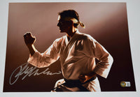 Ralph Macchio Signed Autograph 11x14 Photo The Karate Kid Cobra Kai Beckett COA