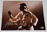 Ralph Macchio Signed Autograph 11x14 Photo The Karate Kid Cobra Kai Beckett COA