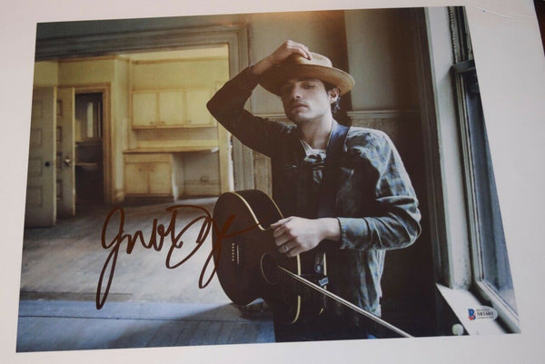 Jakob Dylan Signed Autographed 11x14 Photo The Wallflowers Beckett BAS COA