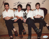 Saint Motel Full Band Signed Autograph 8x10 Photo My Type Cold Cold Man ACOA COA