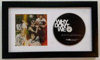 Why Don't We Signed The Good Times and the Bad Ones Framed CD Cover All 5 COA