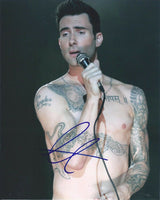 Adam Levine Signed Autographed 8x10 Photo Maroon 5 Lead Singer Sexy Shirtless #5