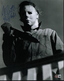 Nick Castle Signed Autographed 11x14 Photo Halloween Michael Myers Beckett COA