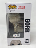Christian Bale Signed Autograph Funko Pop Gorr Thor Love and Thunder Beckett COA