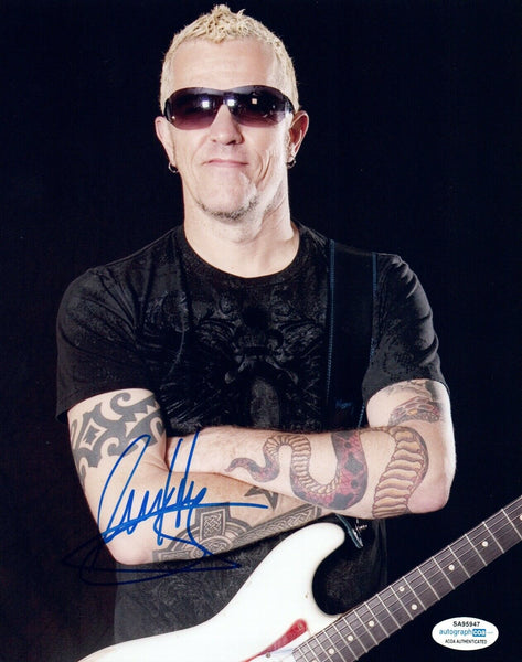 Gary Hoey Signed Autographed 8x10 Photo Rock Blues Guitarist ACOA COA