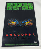 Jon Voight Signed Autographed Anaconda 12x18 Movie Poster Horror Beckett COA