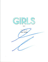 Lena Dunham Signed Autographed GIRLS Pilot Episode Script COA VD